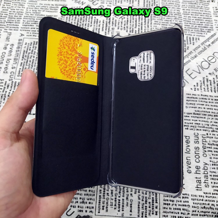 Bao Da Samsung Galaxy S9 / Galaxy S9 Plus Kiểu Dáng Gấp 2 Mặt Và Có Phối Ví Sang Trọng