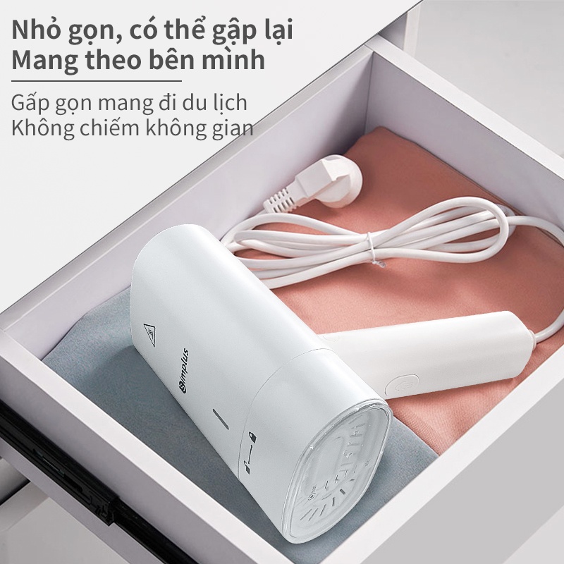Bàn ủi hơi nước cầm tay Simplus GTJH008 tiện lợi mang theo ủi treo là hẳng - Bảo Hành 1 Năm 1 Đổi 1