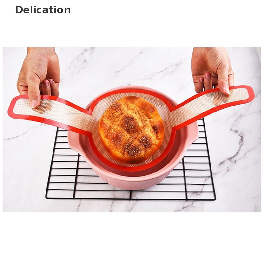 Thảm Nướng Silicone Chống Dính Tay Cầm Dài Tiện Dụng