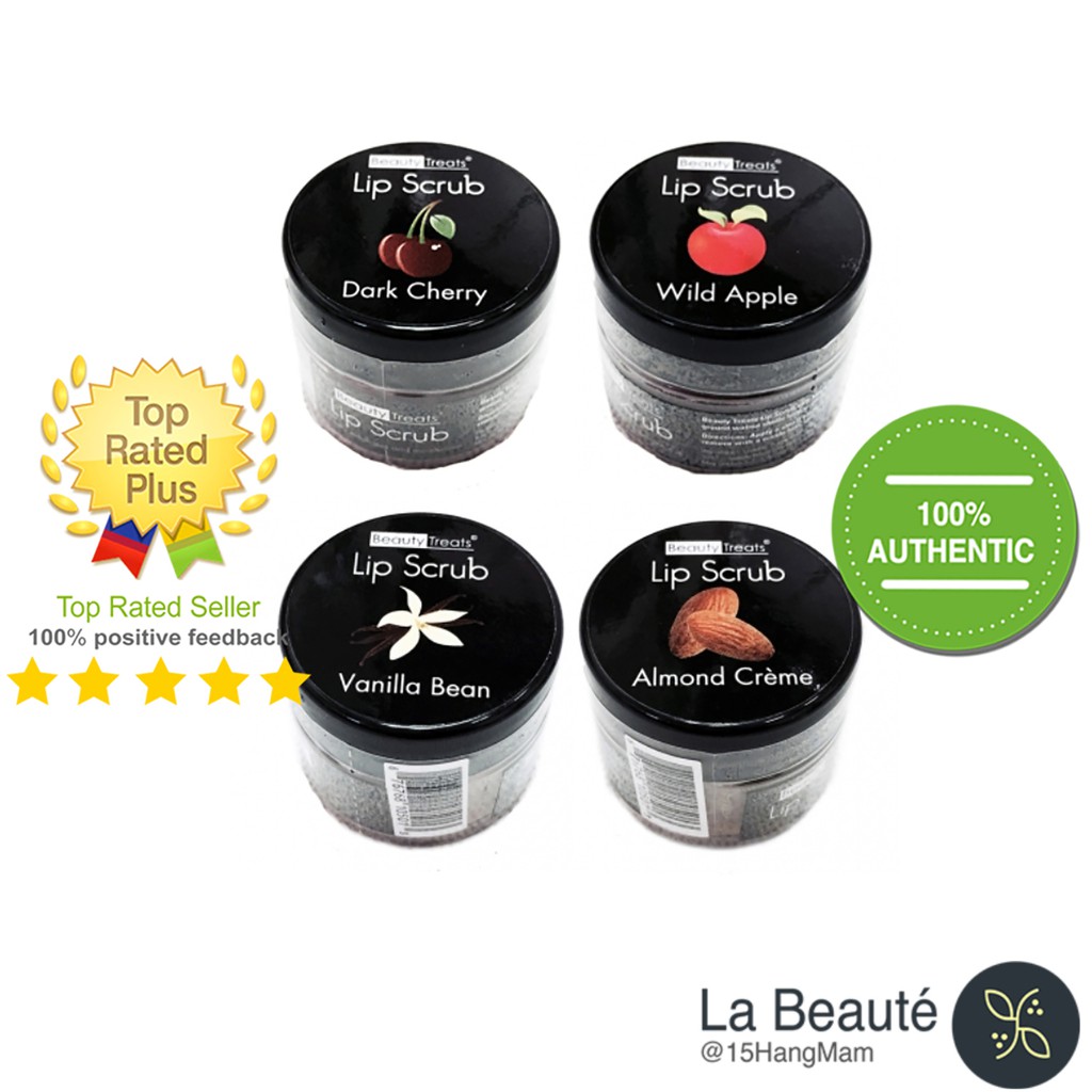 Beauty Treats Lip Scrub - Tẩy Da Chết Môi Nhiều Loại