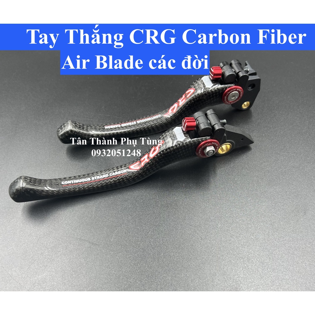 Tay thắng CRG Carbon Fiber : Exciter, Vario, Air Blade, SH, Sonic, Raider Fi, PCX