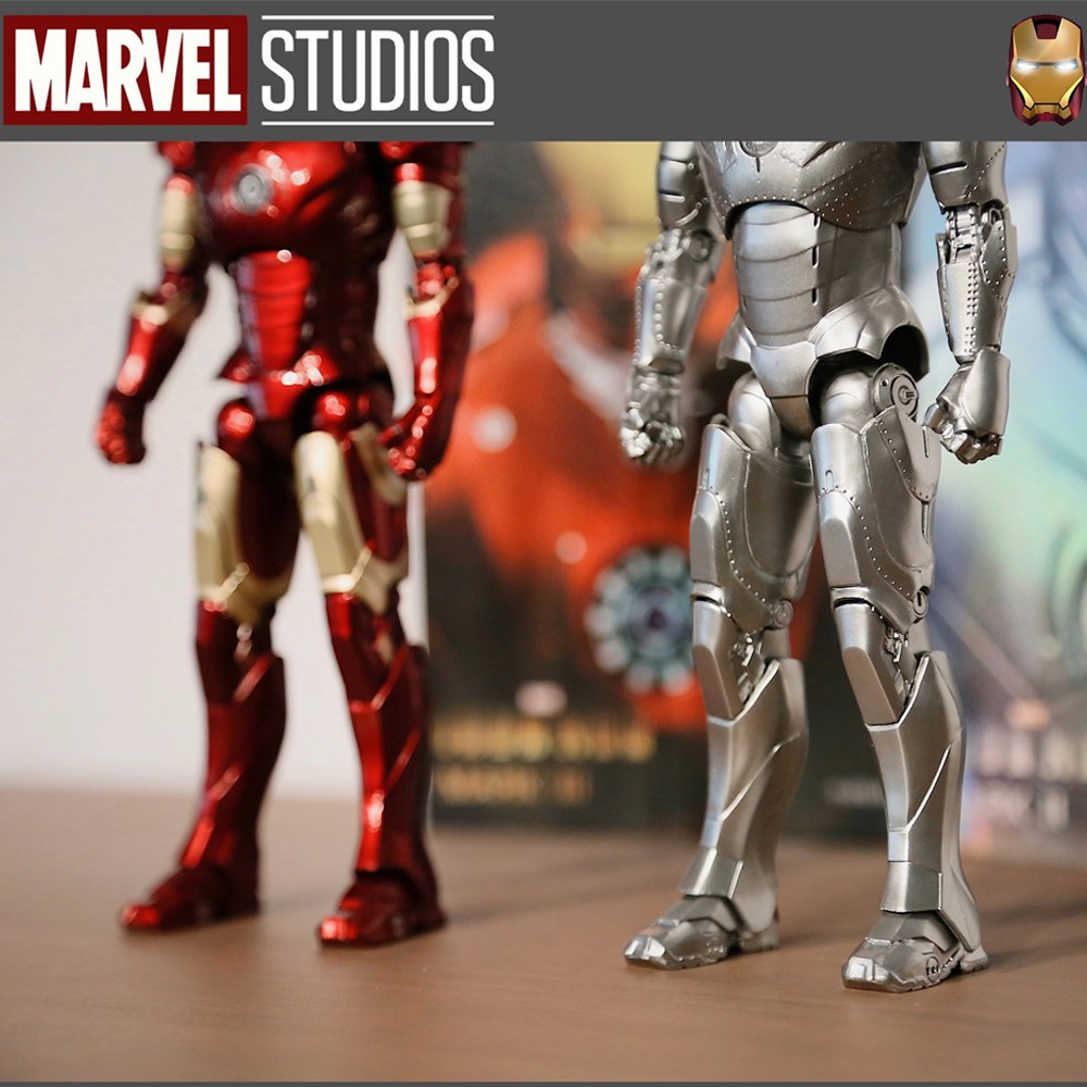 (Hàng Có Sẵn) Mô hình Iron Man Mk2 ZD Toys chính hãng tỉ lệ 1:10