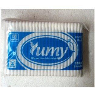 Tăm bông YUMY ⚡ SALE CHÍNH HÃNG ⚡ Gói 100 bông tăm ngoáy tai  ATEN 100% cotton