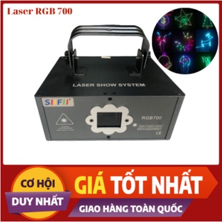 Đèn Laser RGB 700 Đèn Laser Nhiều Hiệu Ứng, Cảm Ứng Theo Nhạc Dành Cho Phòng Karaoke, Phòng Bay