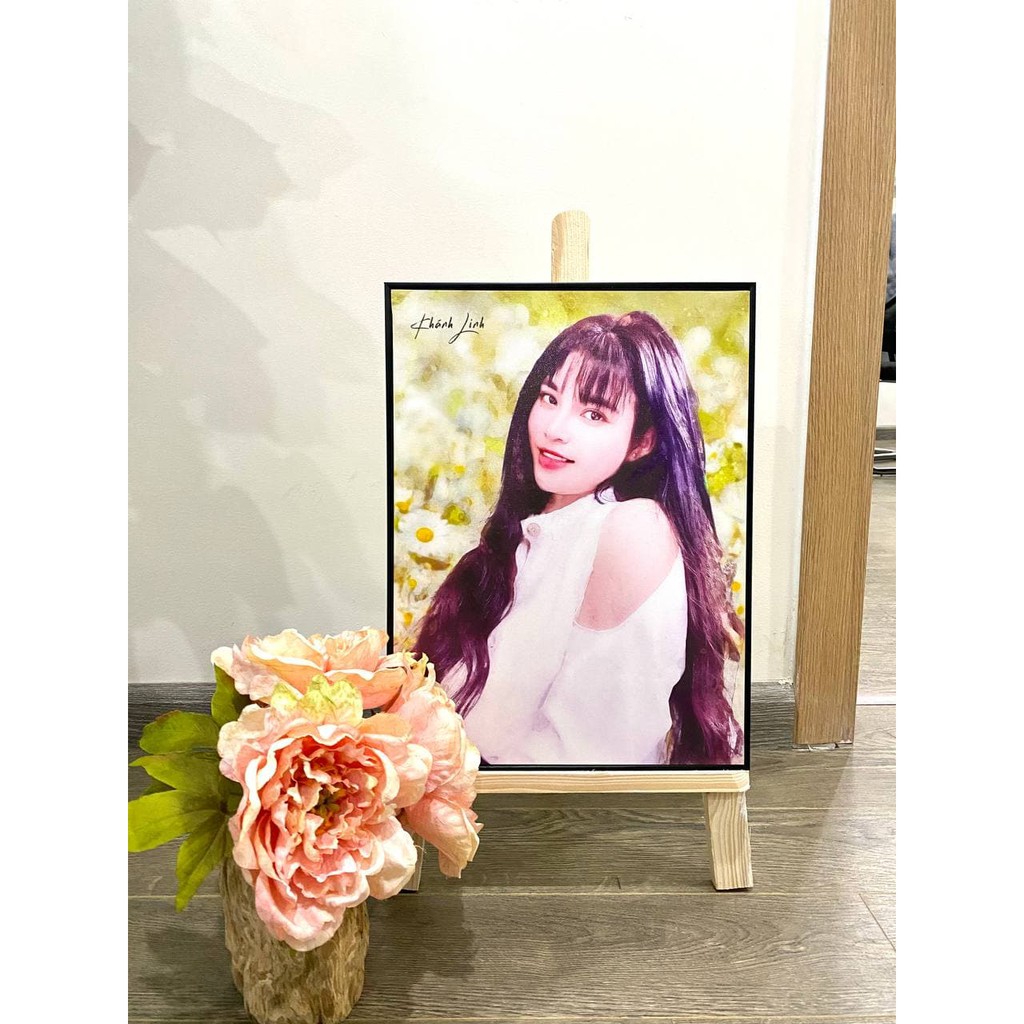 Tranh chân dung màu nước vẽ theo yêu cầu kích thước 20x30, 60x80- trước khi giao cho khách | BigBuy360 - bigbuy360.vn