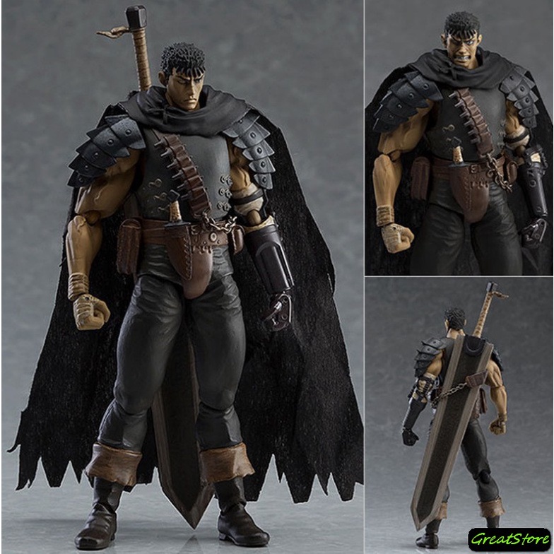 MÔ HÌNH NHÂN VẬT Berserk: Guts Black Swordsman Ver  FIGMA 359 CỬ ĐỘNG ĐƯỢC