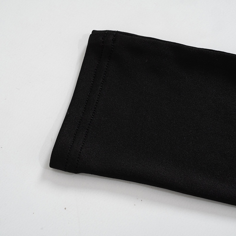 Áo Tay Dài Cổ Tròn Dáng Ôm In Họa Tiết Nghệ Thuật Thời Trang Đường Phố Cho Nữ