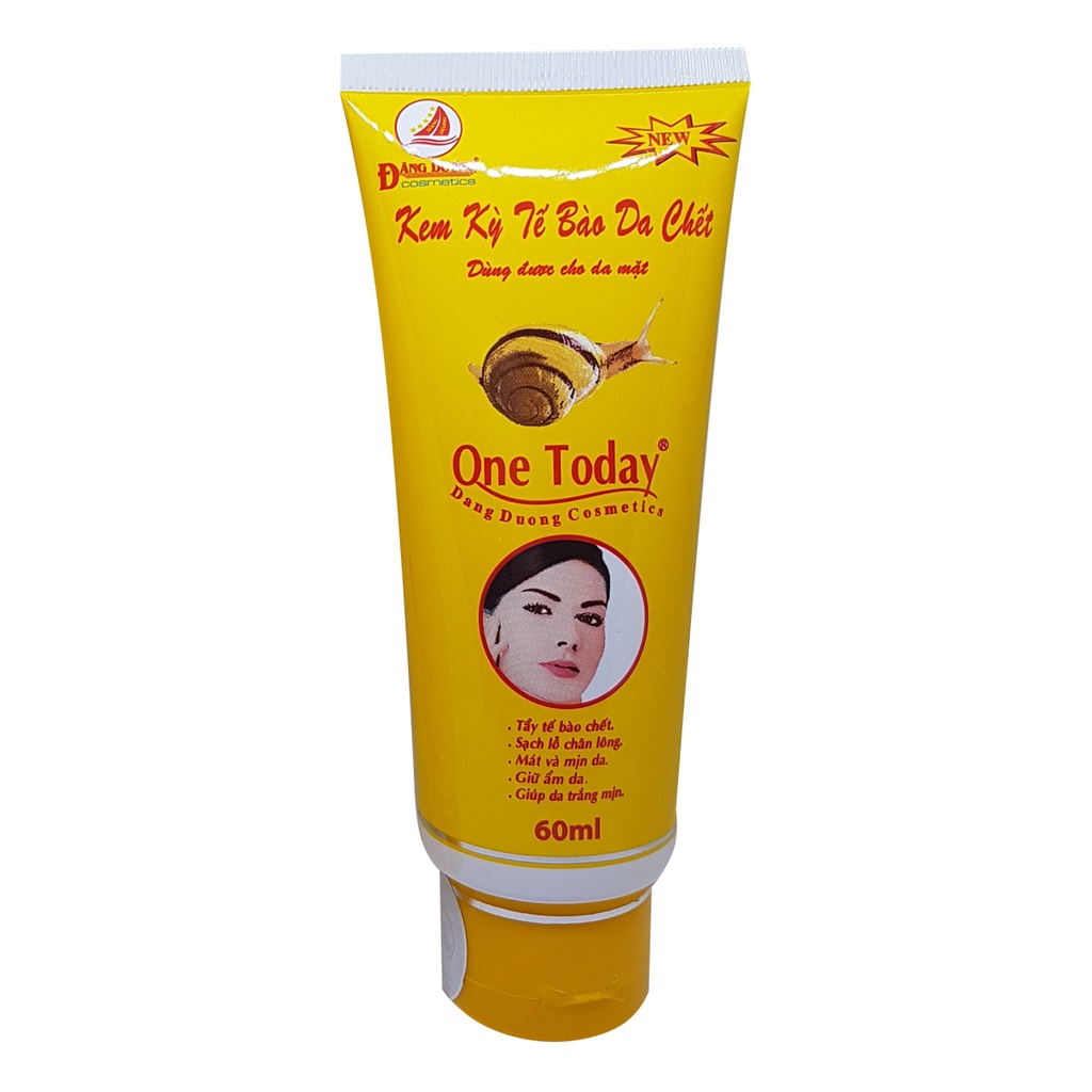 KEM KỲ TẾ BÀO CHẾT ỐC SÊN ONE TODAY 60ML - KEM TẨY TẾ BÀO CHẾT ONE TODAY 60ML