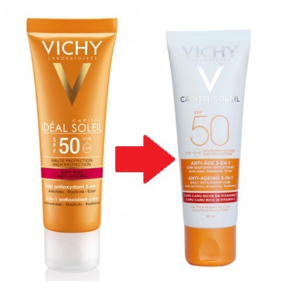 Kem Chống Nắng Chống Lão Hoá Vichy Ideal Soleil Anti Age SPF50+ MB055000 (50ml)