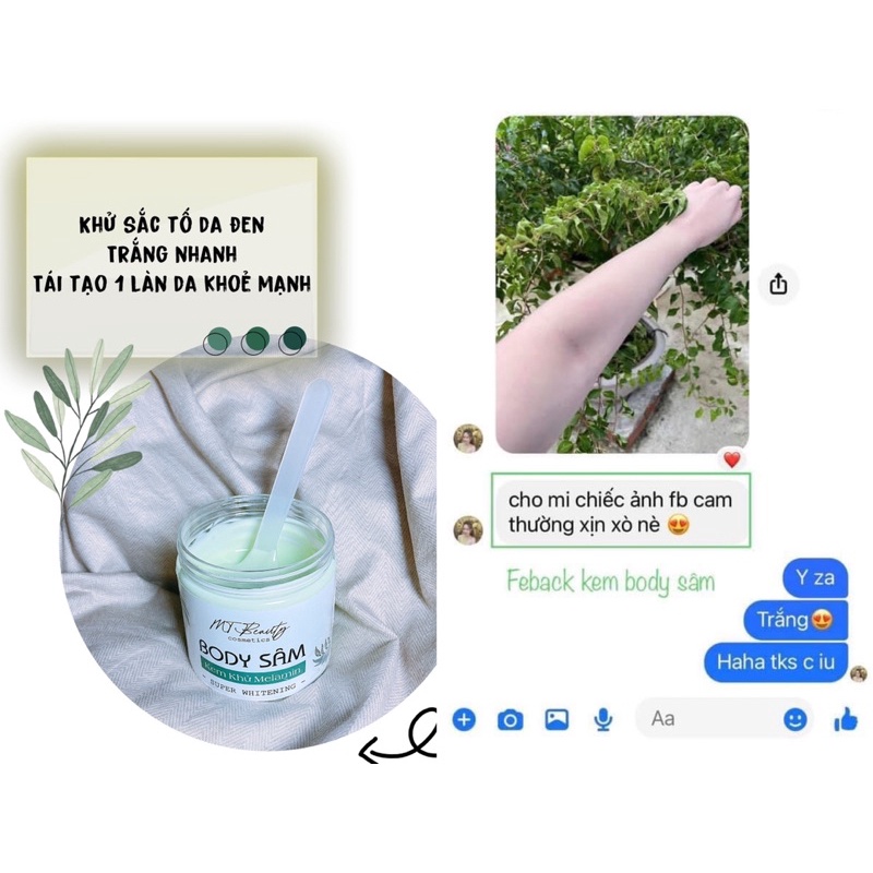 Kem Body Sâm