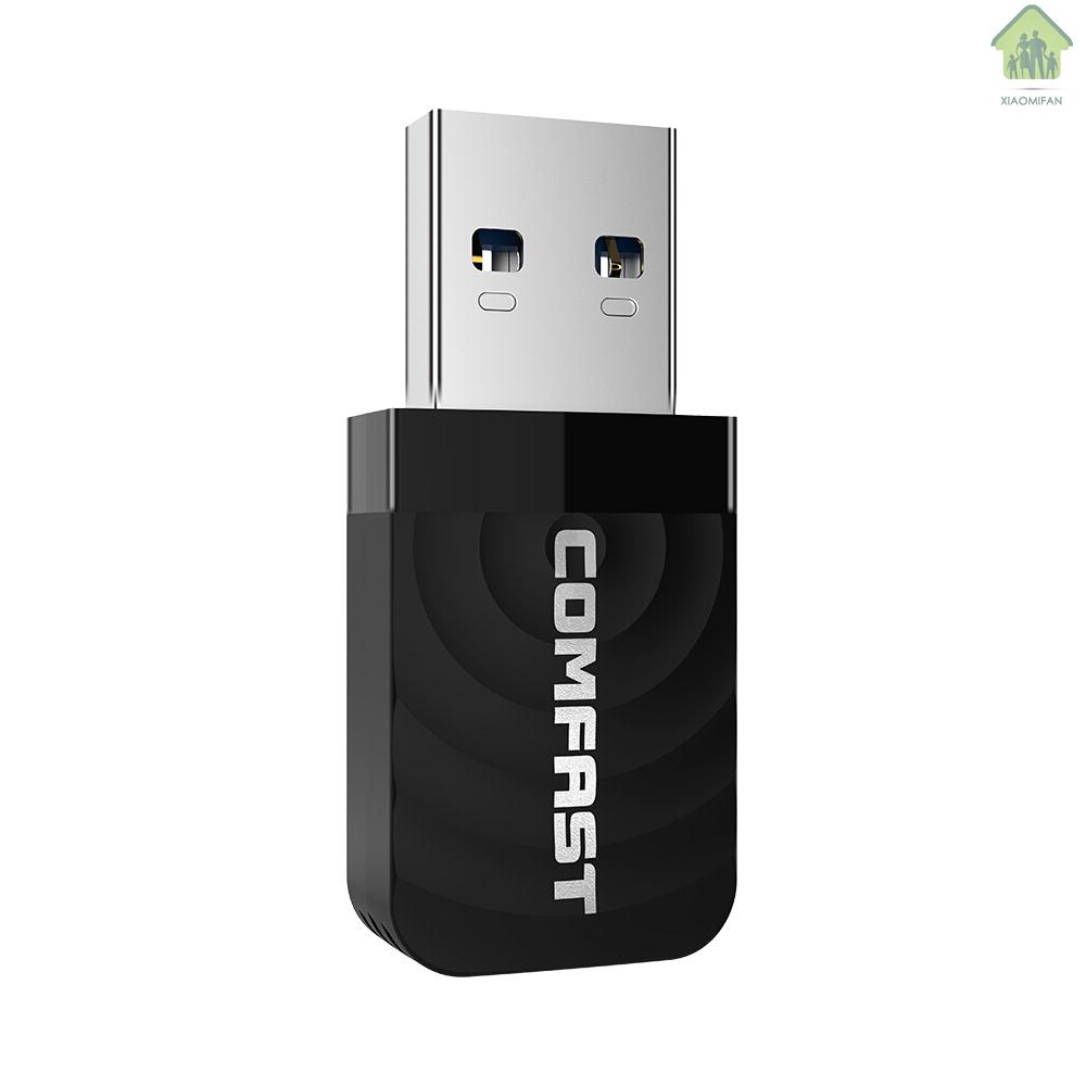 Usb Wifi Không Dây Na Comfast Cf-812Ac Gigabit Ac 1300mbps Wifi Thẻ Mạng 2.4g 5.8ghz