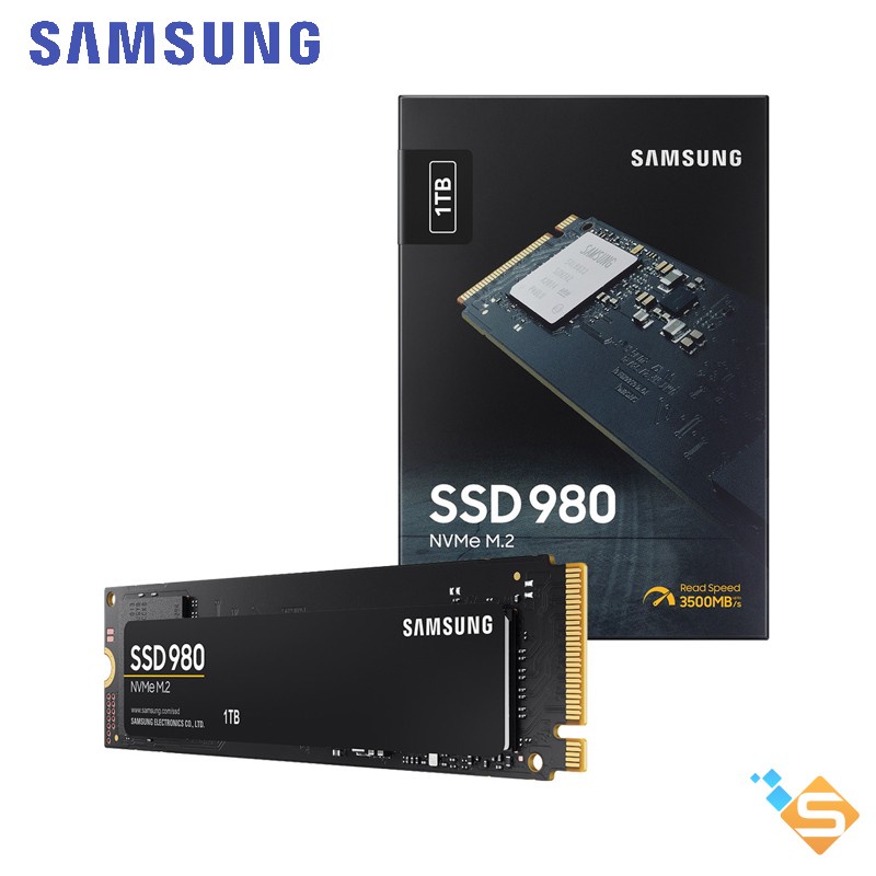 Ổ Cứng SSD Samsung 980 PCIe Gen3x4 NVMe V-NAND M.2 2280 1TB 500GB 250GB - Bảo Hành Chính Hãng 5 Năm