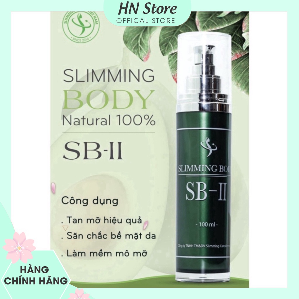 Tinh Dầu Ủ Nóng Tan Mỡ Bụng Slimming Body SBII-Tan Mỡ Bụng Nhanh Chóng🌼