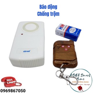 Chuông báo động - chống trộm - Cảm biến rung KOHA Smart House VA01 - Tặng kèm pin 9V .