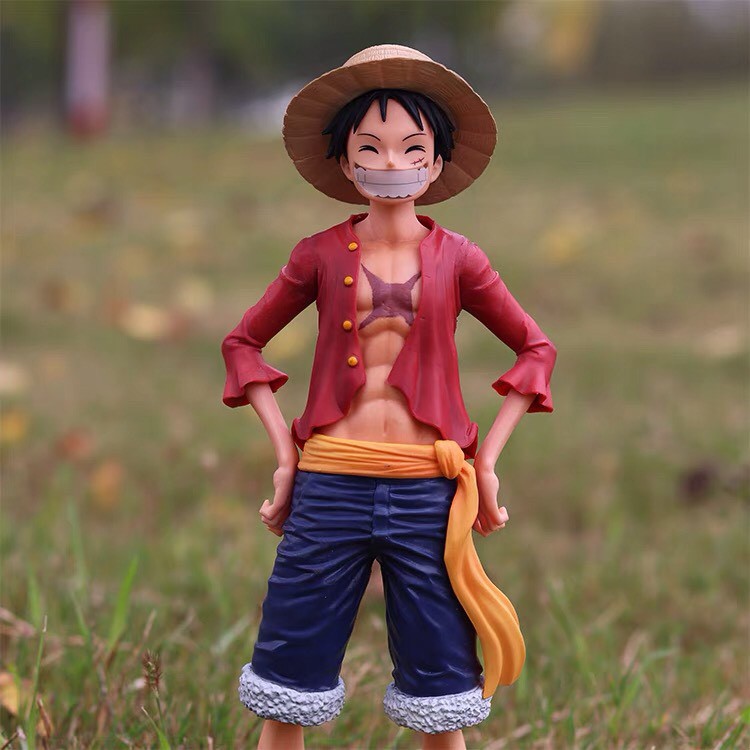 ẢNH THẬT] Mô hình Luffy Grandista ( 3 mặt) cực đẹp cao 27cm - Mô Hình Figure One Piece