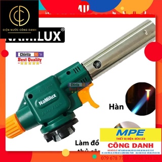 Đâu khò gas namilux cao cấp - sử dụng cho bình ga mini - đảm bảo an toàn khi sử dụng ts1922rf
