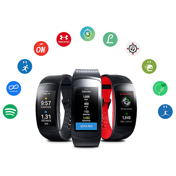 Đồng Hồ Thông Minh samsung Gear Fit 2 Pro .