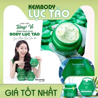 Kem body lục tảo plus chính hãng - kem body lục tảo soo young | freeship