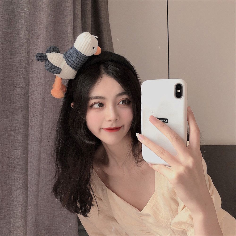 Cài tóc hình búp bê hoạt hình thiết kế dễ thương cho bé