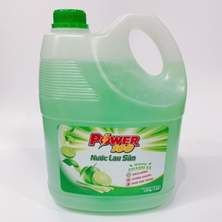 NƯỚC LAU SÀN POWER 100 HƯƠNG CHANH SẢ 3,8KG