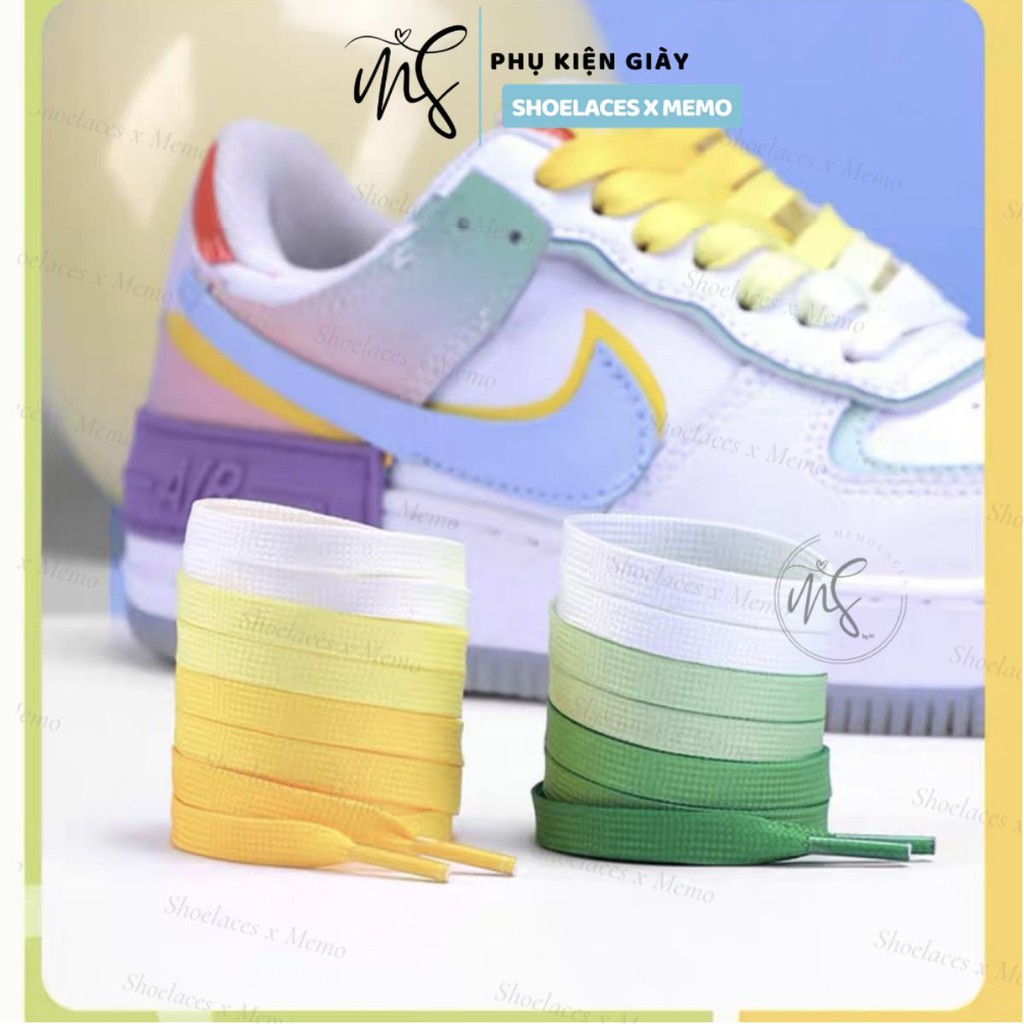 Dây Giày Custom Af1 Gradient-Dây Giày Nike Air Force