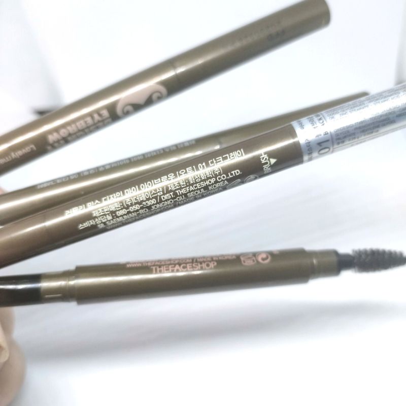 Chì kẻ mày râu 2 đầu