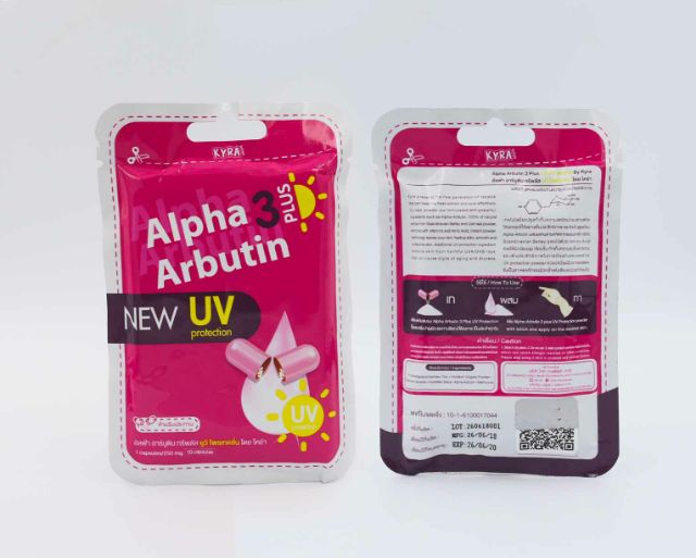 Vỉ Alpha Arbutin mới thái lan