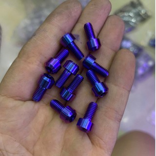 Ốc GR5 titanium 5 ly 1 phân đầu trụ