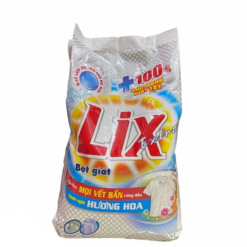 Bột giặt Lix Extra hương Hoa 5.5Kg