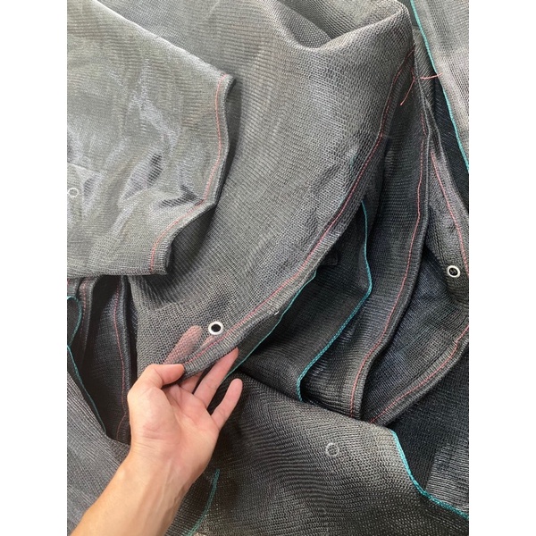 Lưới Đài Loan may viền khuy