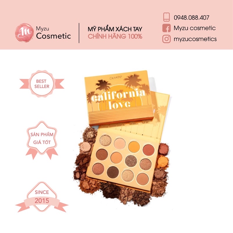 Bảng mắt Colourpop California Love Shadow Palette