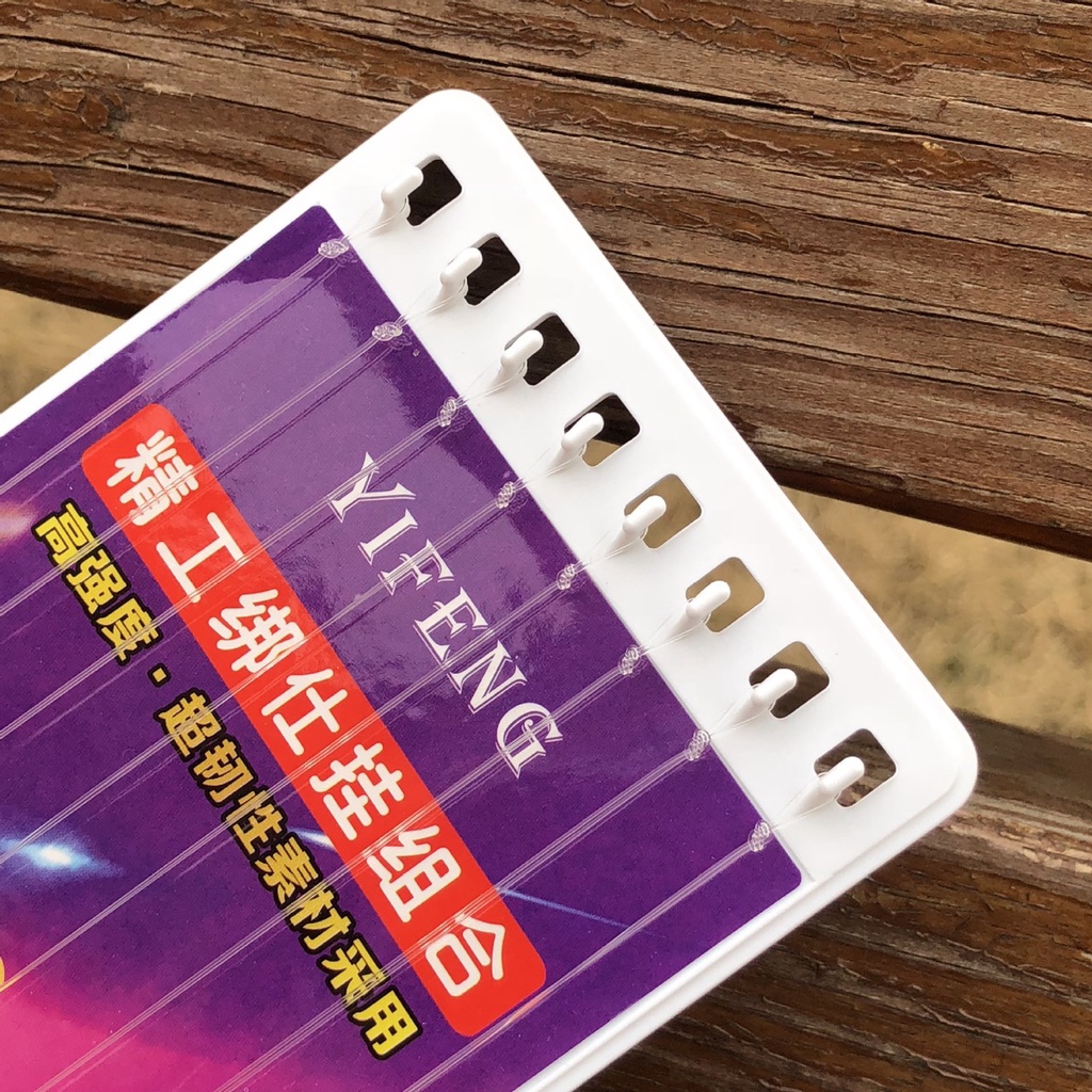 Combo 16 lưỡi bộ thẻo lưỡi đôi câu đài câu đơn buộc sẵn, phụ kiện câu đài,8 đôi lưỡi=16 lưỡi YINGFENG 2023