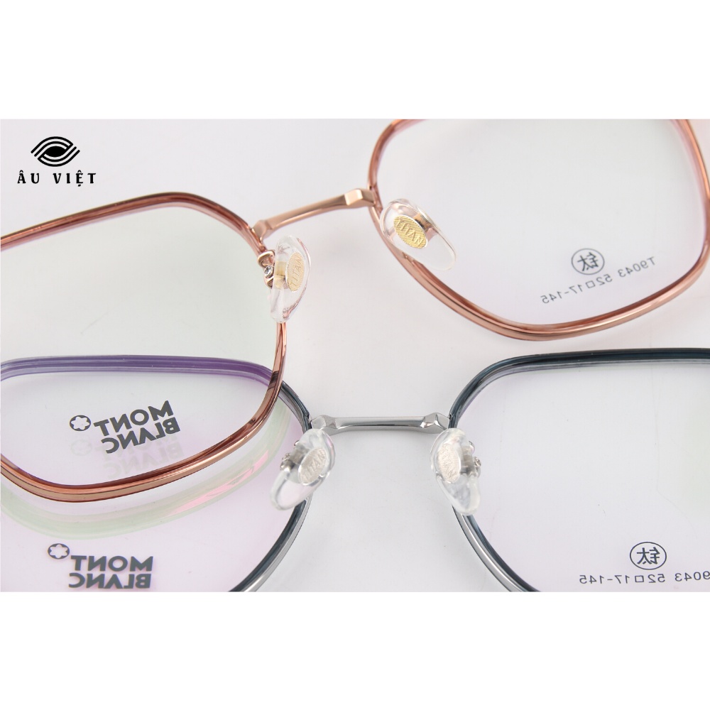 Gọng kính titanium MB T-9043 dáng vuông Full box