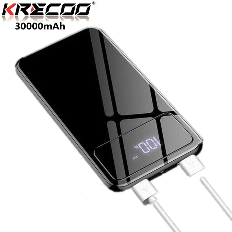 Pin Sạc Dự Phòng KRECOO Cổng Micro USB Chuyên Dụng 30000mah