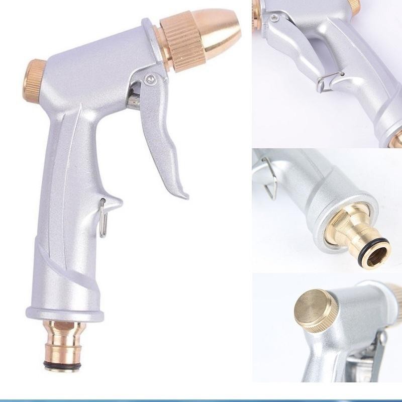 Dụng cụ súng xịt nước ,vòi xịt nước rửa xe ,tưới cây ,áp lực cao cho gia đình ( trắng )