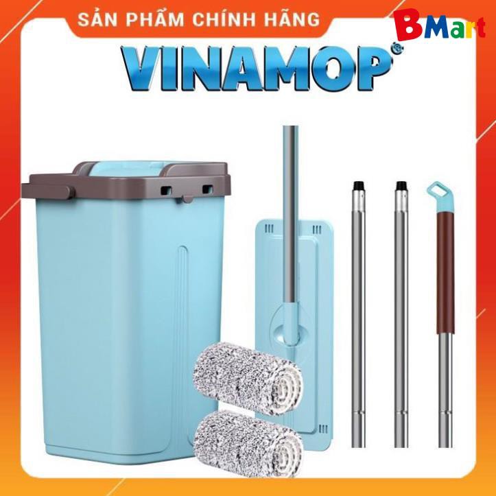 CÂY LAU NHÀ PHẲNG CÓ XÔ CHỨA 2 NGĂN VINAMOP VNM-19 -   - BM