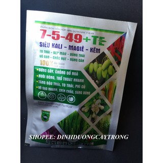 PHÂN BÓN TO TRÁI NẶNG KÝ 7-5-49_100G