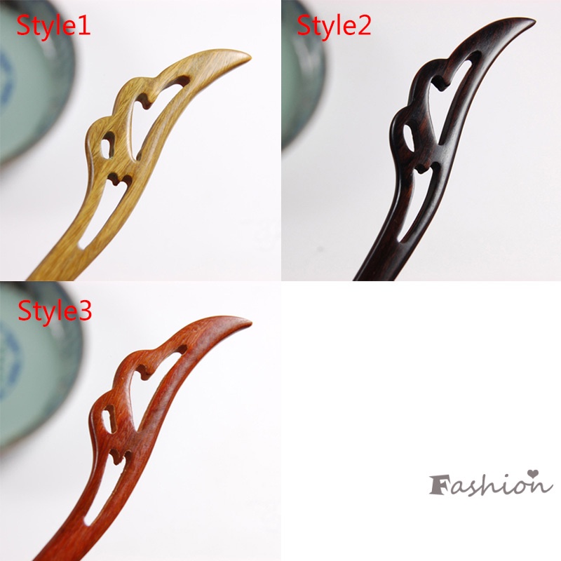 Trâm Cài Tóc Bằng Gỗ Đàn Hương Đen Đàn Hương Cổ Điển Phong Cách Trung Hoa Cổ Điển Cho Nữ