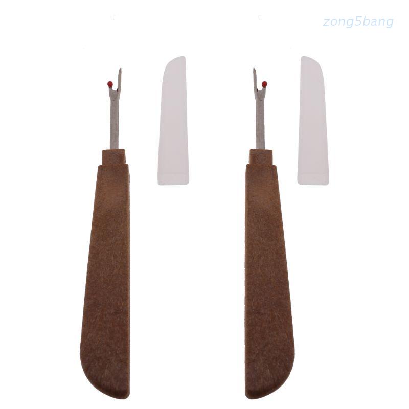 Set 2 Dụng Cụ Tháo Chỉ Thêu Với Tay Cầm Bằng Nhựa Tiện Dụng