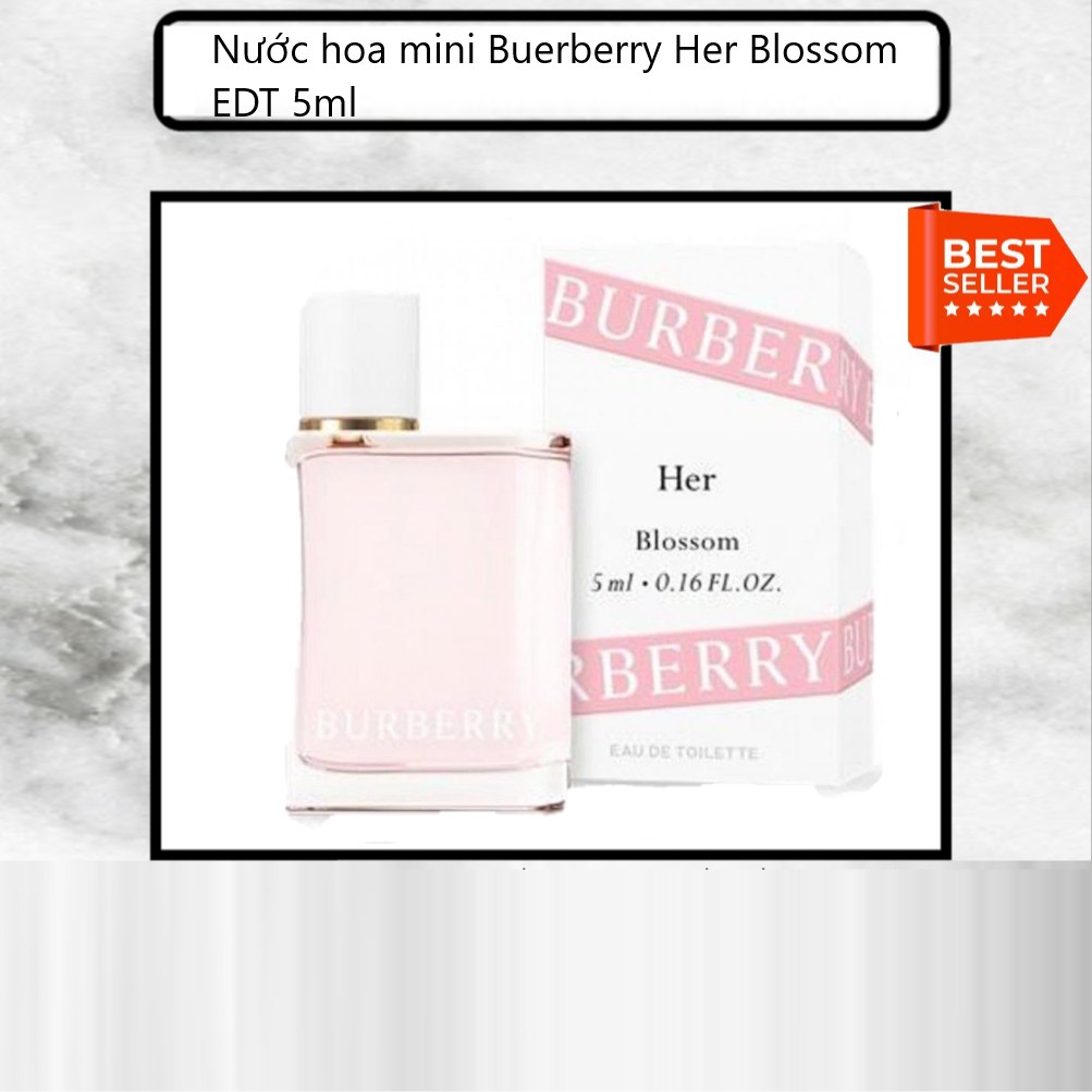 Nước hoa mini Buerberry Her Blossom EDT 5ml
