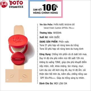 Phấn Nước Missha Đỏ [-AUTH].
