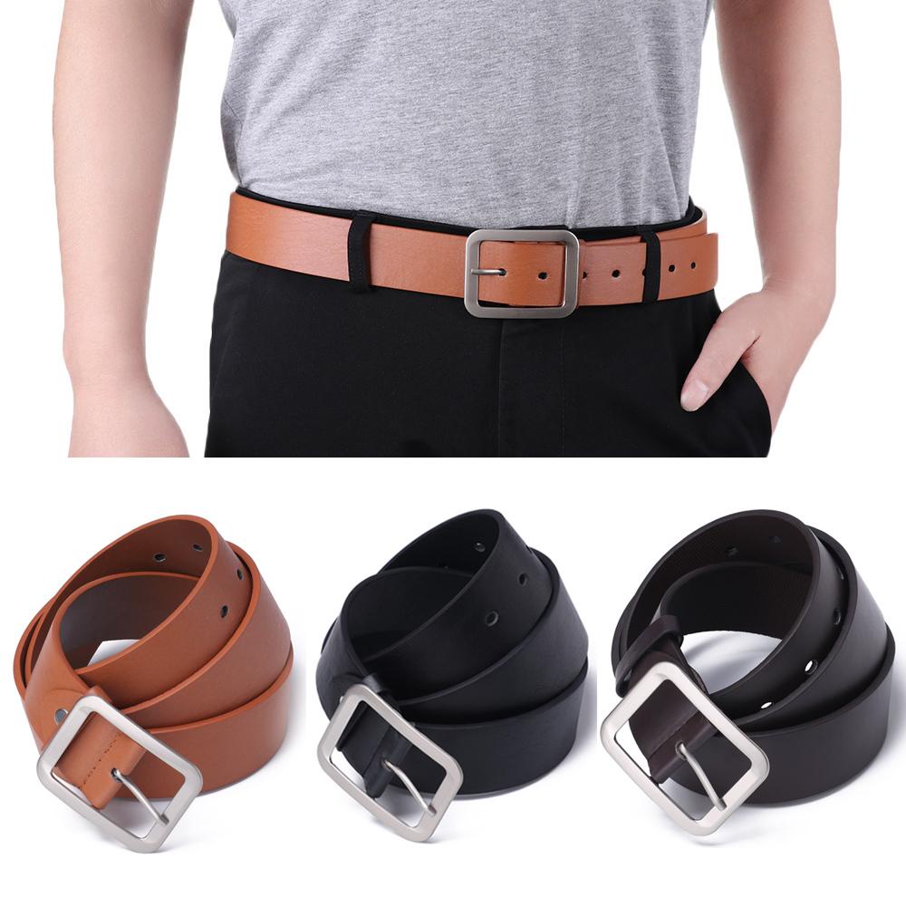 BORAG Thắt Lưng Khóa Vuông Thời Trang Cho Nam