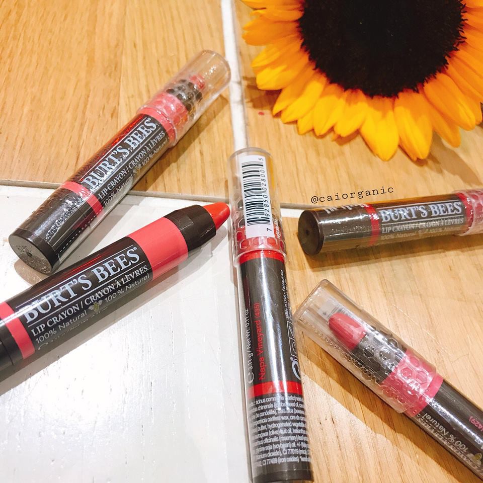 Son hữu cơ Burt's bee Matte Lip Crayon