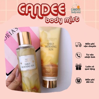 Body mist xịt thơm Victoria’s Secret 250ml 𝐄𝐚𝐫𝐥𝐲 𝐌𝐨𝐫𝐧𝐢𝐧𝐠 𝐒𝐮𝐧