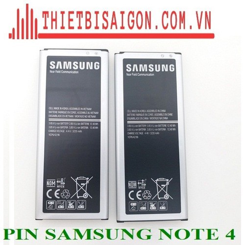 PIN SAMSUNG NOTE 4