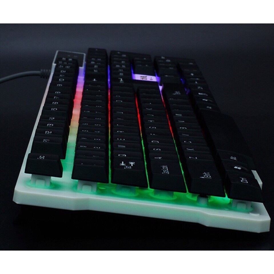 Bộ phím chuột gaming giả cơ Limeide GTX300 | LED RGB chơi game tuyệt đỉnh | BH 12 tháng