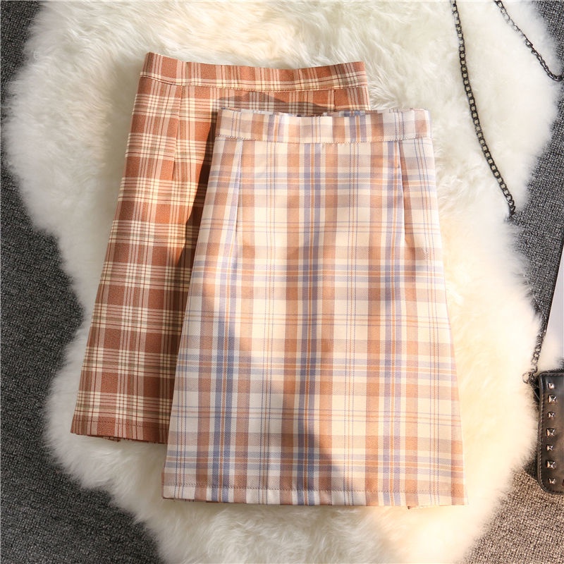 Chân Váy Chữ A Họa Tiết Kẻ Sọc Thời Trang Dễ Thương Cho Nữ