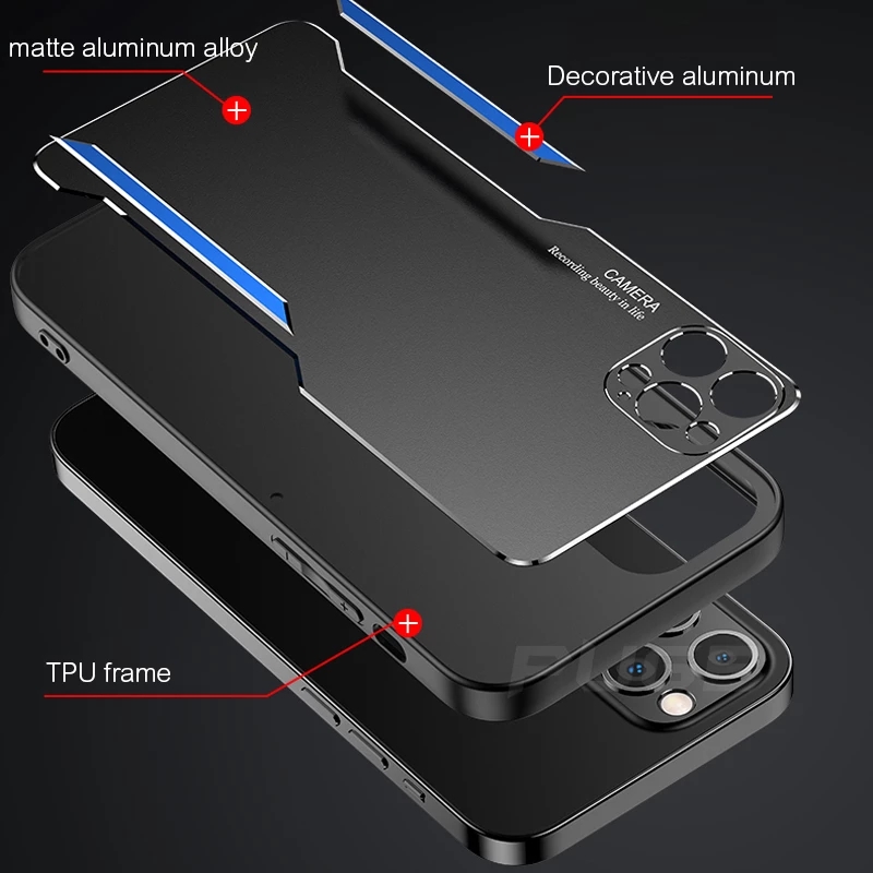 Huawei Mate 40 Pro Plus 30 Pro 20 Pro 20x 10 Pro Mate 9 Luxury Aluminum Metal Matte Cover Shockproof Protection Phone Case