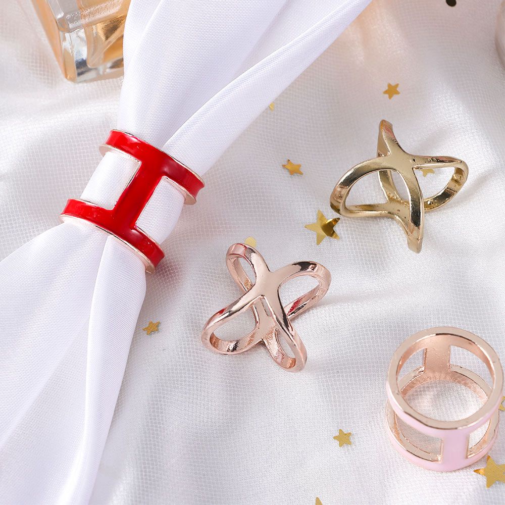 Kẹp giữ khăn quàng cổ bằng hợp kim tráng men nhiều màu tùy chọn thời trang cho nữ