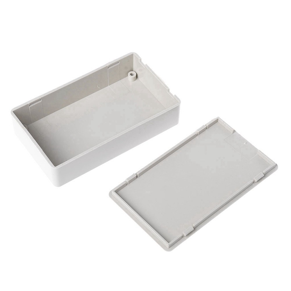Set 1/2 hộp nhựa ABS đựng thiết bị điện chống thấm nước có 8 cỡ tùy chọn tiện dụng